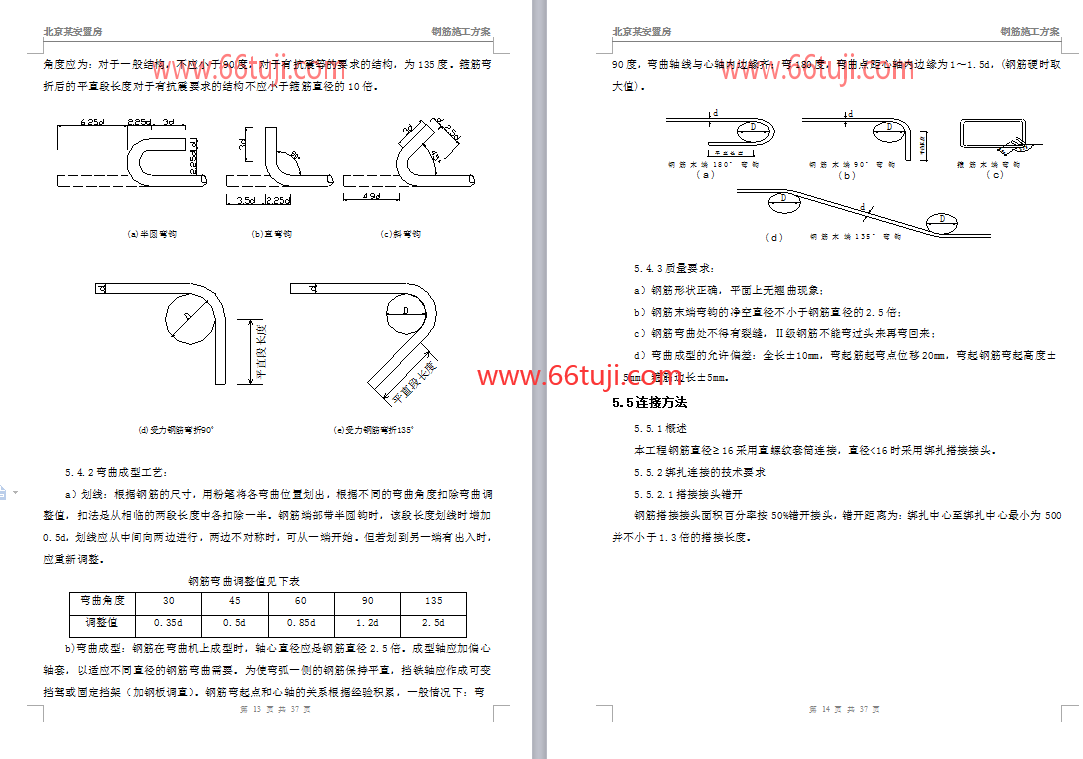 钢筋施工方案